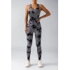 Безшовный мраморный комбенизон Leggings Body Cannota Marble 21